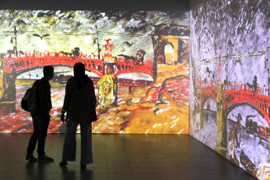 Menikmati Pameran Imersif Maestro Seni Lukis Affandi