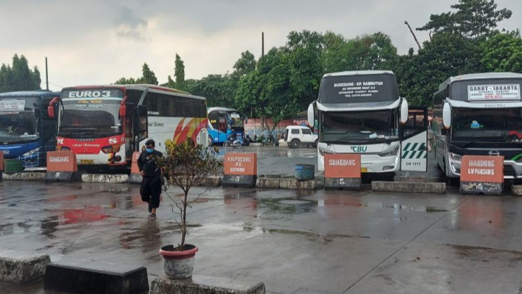 Arus Balik di Terminal Bus Kampung Rambutan Masih Terjadi