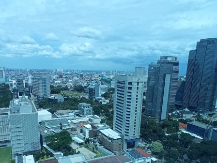 BMKG: Awan Selimuti Langit Jakarta Hari Ini