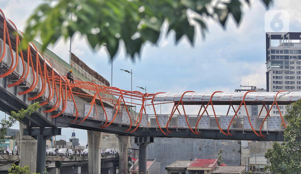Skywalk Terpanjang di Jakarta Segera Dibuka untuk Umum