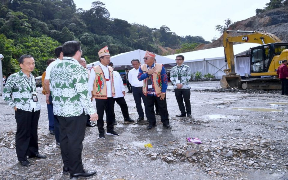 Jokowi: PLTA Mentarang Dukung Transformasi Indonesia Menuju Ekonomi Hijau