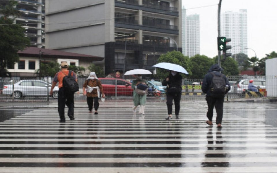 BMKG: Sebagian Jakarta Diperkirakan Diguyur Hujan Ringan