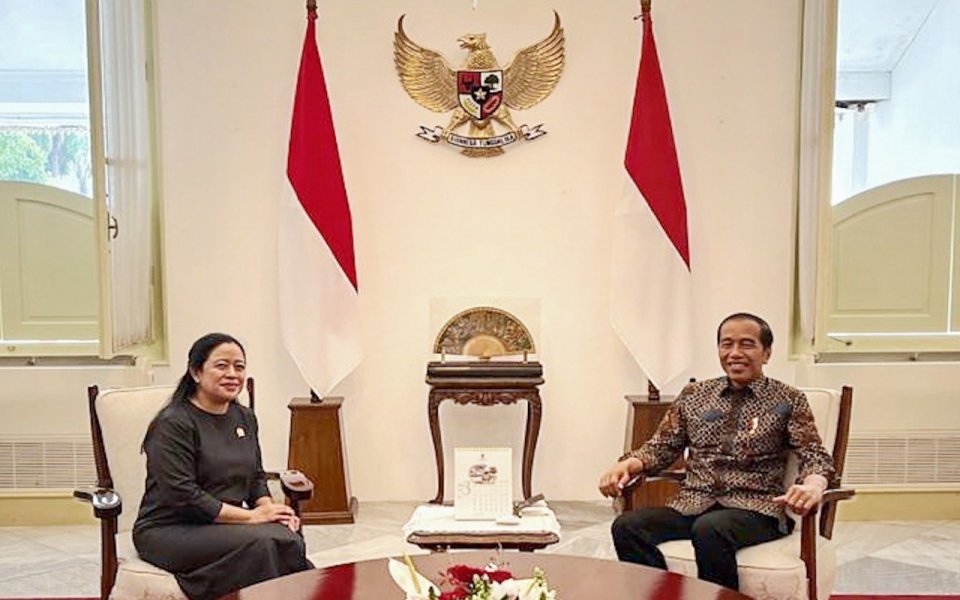 Puan Maharani Temui Presiden Jokowi Perkuat Hubungan Legislatif-Eksekutif