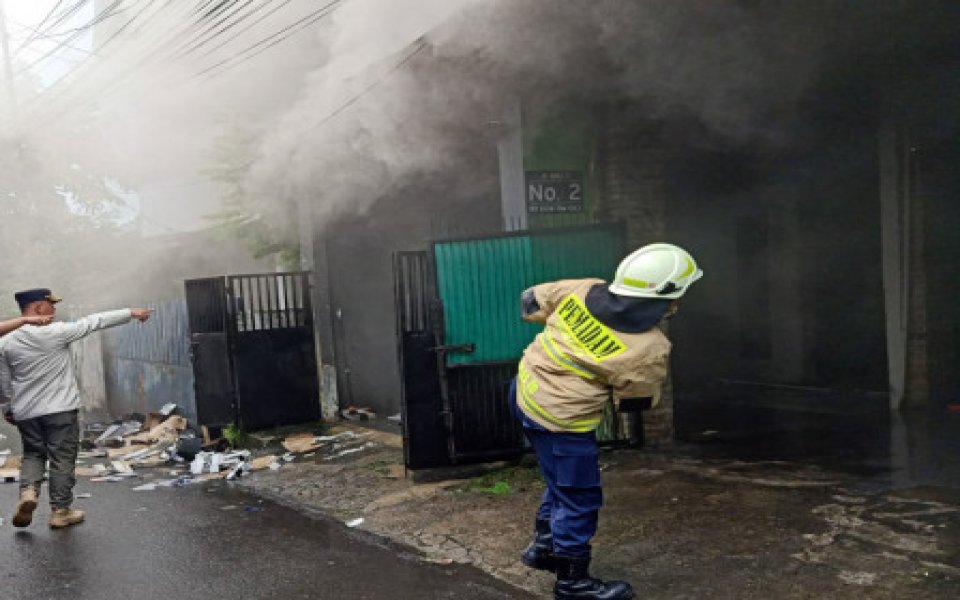 Kebakaran Rumah di Bintaro Berhasil Dipadamkan