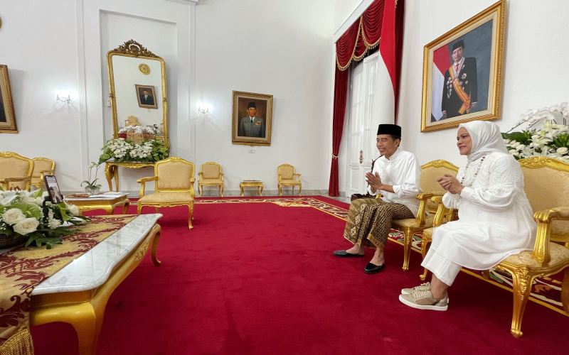 Presiden Jokowi dan Wapres Ma'ruf Amin Tak Gelar Open House Lebaran 2023