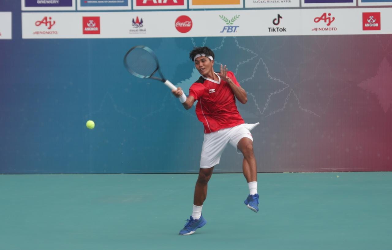 Sabet 4 Emas, Tim Tenis Indonesia Juara Umum di SEA Games 2023