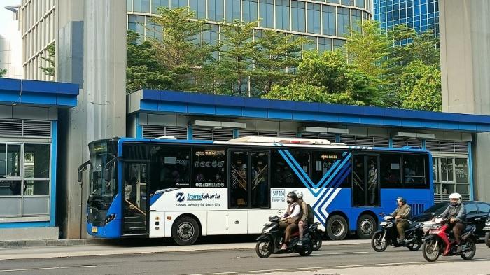 Transjakarta Uji Coba Waktu Tempuh Ragunan - Kuningan Timur 35 Menit