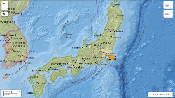 Gempa M 6,2 Guncang Jepang