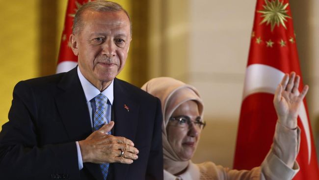 Tok! Erdogan Kembali Terpilih Sebagai Presiden Turki