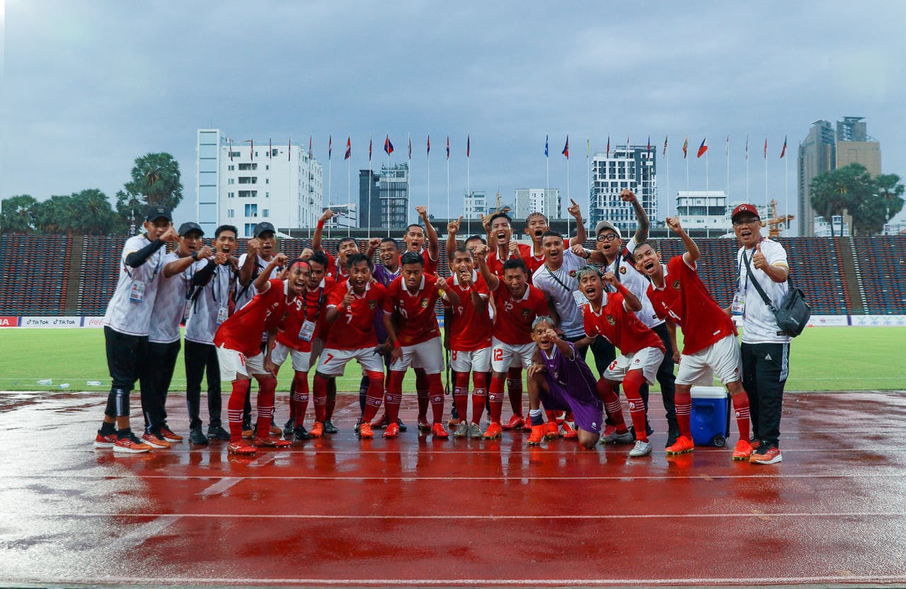 Menang 5-1 Atas Malaysia, CP Footbal Indonesia Kunci Tiket ke Semifinal Asean Para Games 2023 Kamboja