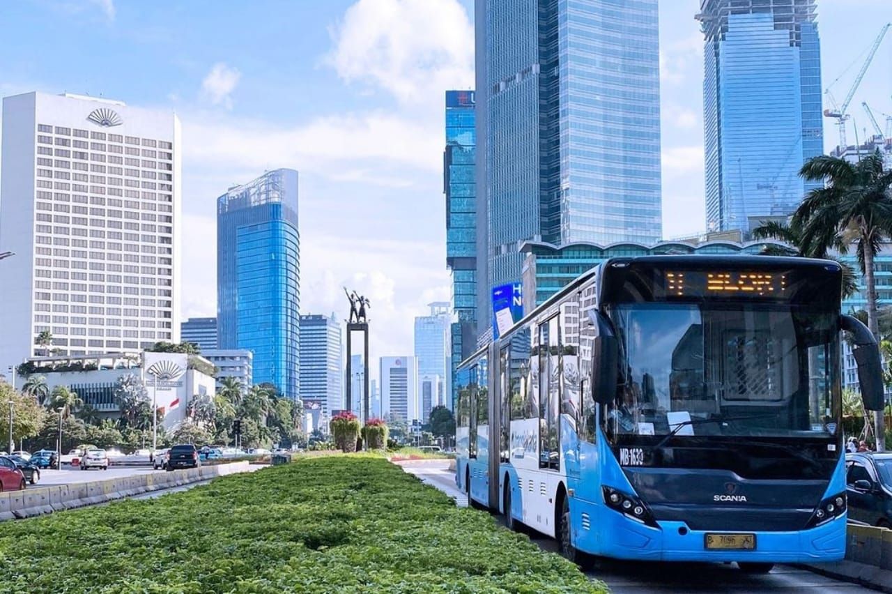 HUT ke-496 Jakarta, Naik Transjakarta, MRT dan LRT Hanya Rp 1 Besok