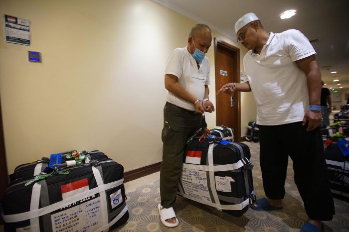 Ingat, Barang Bagasi Jemaah Ditimbang Dua Hari Sebelum Kepulangan