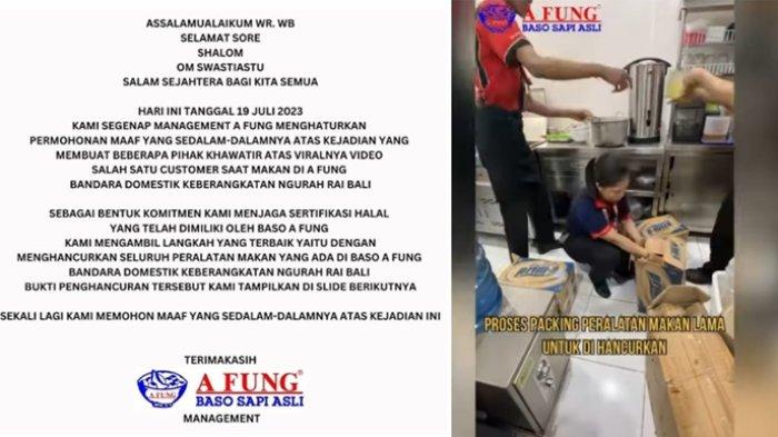 Buntut Kasus Jovi Adhiguna, Baso Afung Hancurkan Semua Alat Makan