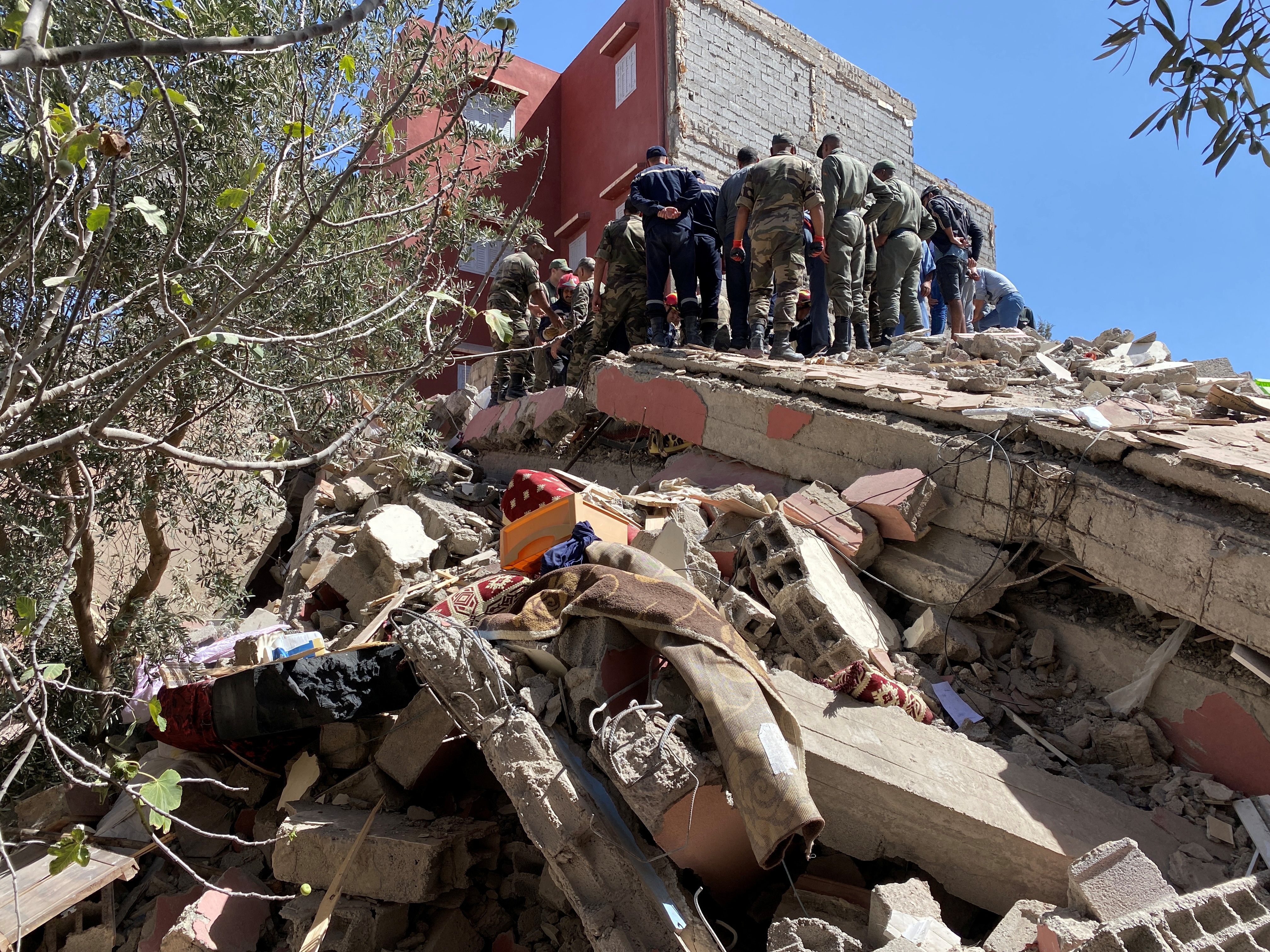 Korban Tewas Gempa M 6,8 Maroko Capai 1.037 Orang
