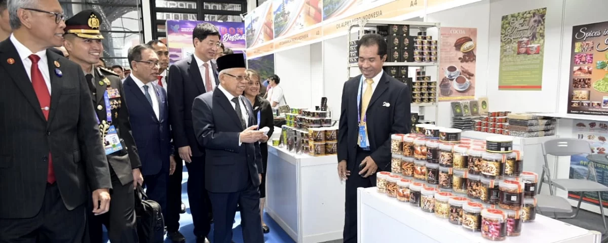 Resmikan Paviliun Indonesia di CAEXPO 2023, Wapres Harap Produk Indonesia Makin Mendunia