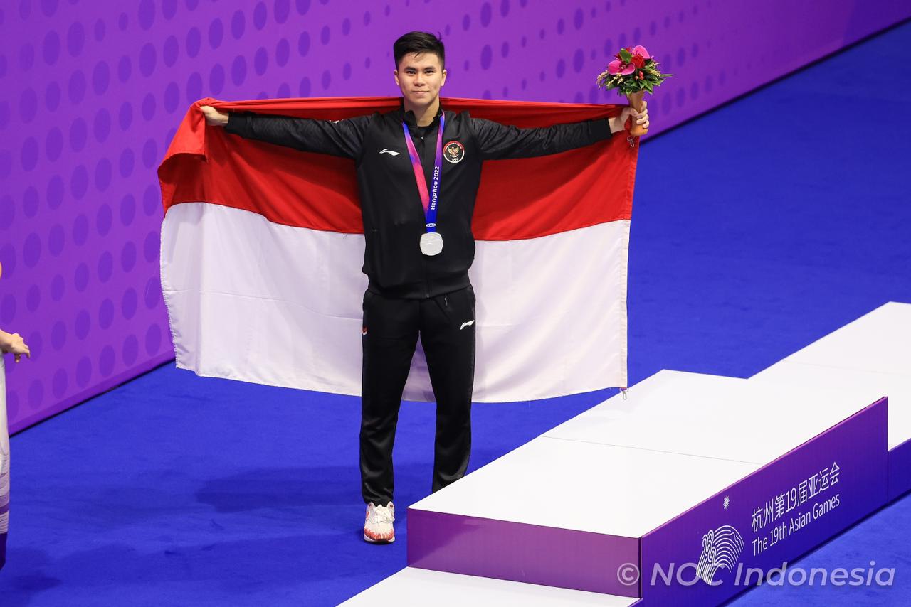 Indonesia Tambah Medali Asian Games 2022 Hangzhou Lewat Atlet Wushu Edgar Xavier