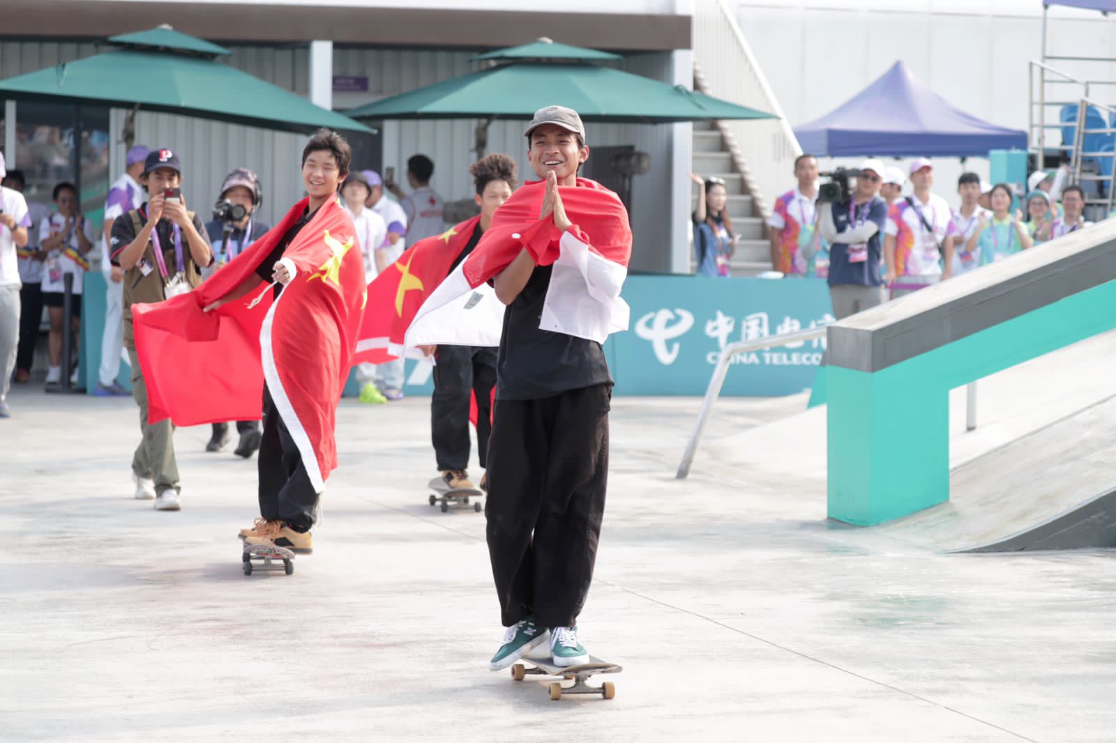 Atlet Skateboard Sanggoe Darma Raih Medali Perak di Asian Games 2022 Hangzhou