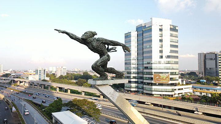 Perawatan Monumen Patung Dirgantara Ditarget Rampung November