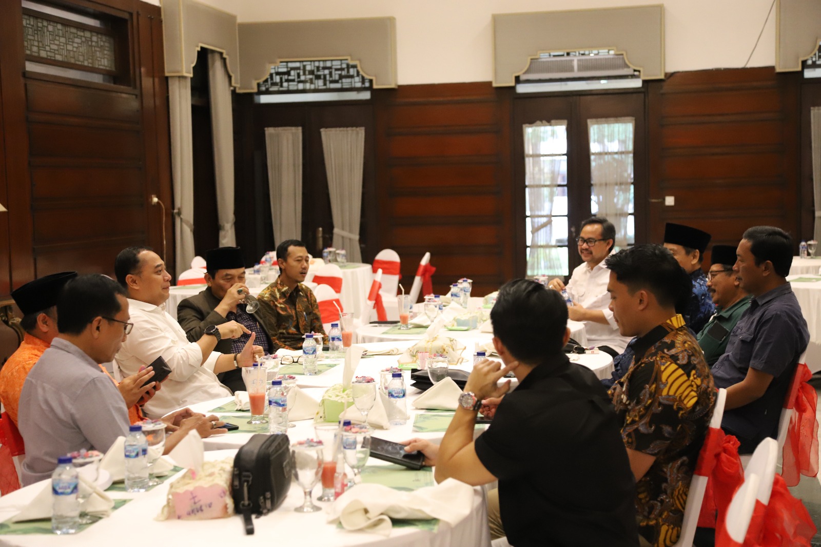 Pertemuan Wali Kota Eri Cahyadi dengan Pimpinan Parpol jaga Kondusifitas Surabaya