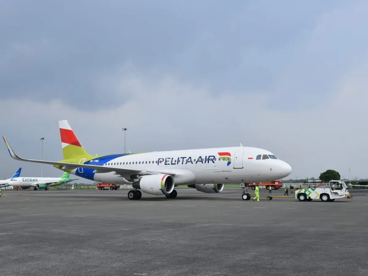 Pesawat Pelita Air Dibawa ke Parkir Area Juanda Gara-gara Penumpang Bercanda Bom