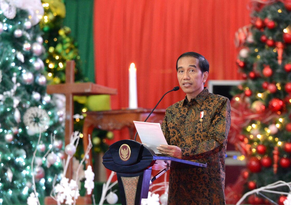 Jokowi: Selamat Merayakan Hari Natal, Damai Menyertai Kita Semua