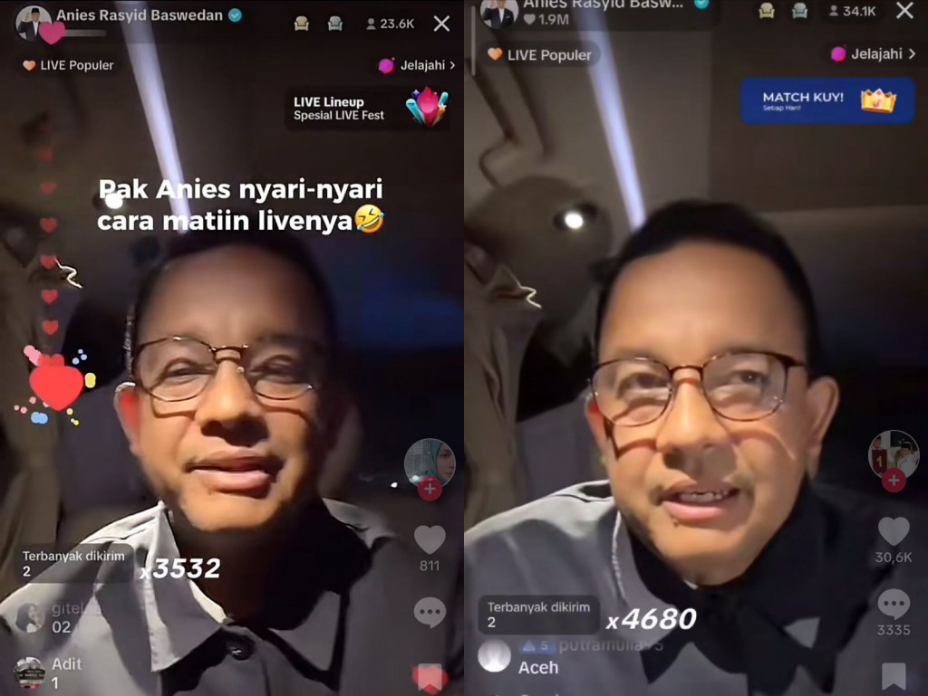 Anies Sebut Kampanye Lewat Live TikTok Wujud Perubahan: Dialog dengan Rakyat