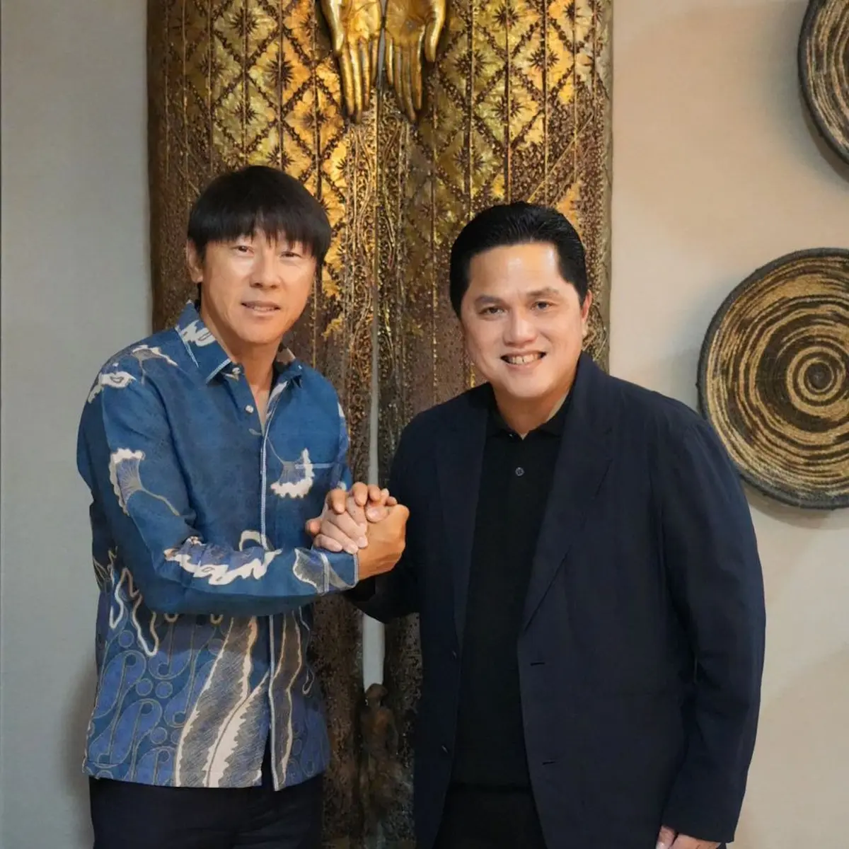 Shin Tae-yong Unfollow Instagram Erick Thohir
