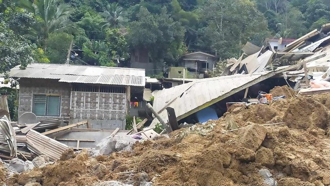 Korban Tewas Bencana Tanah Longsor Filipina Bertambah Jadi 54 Orang