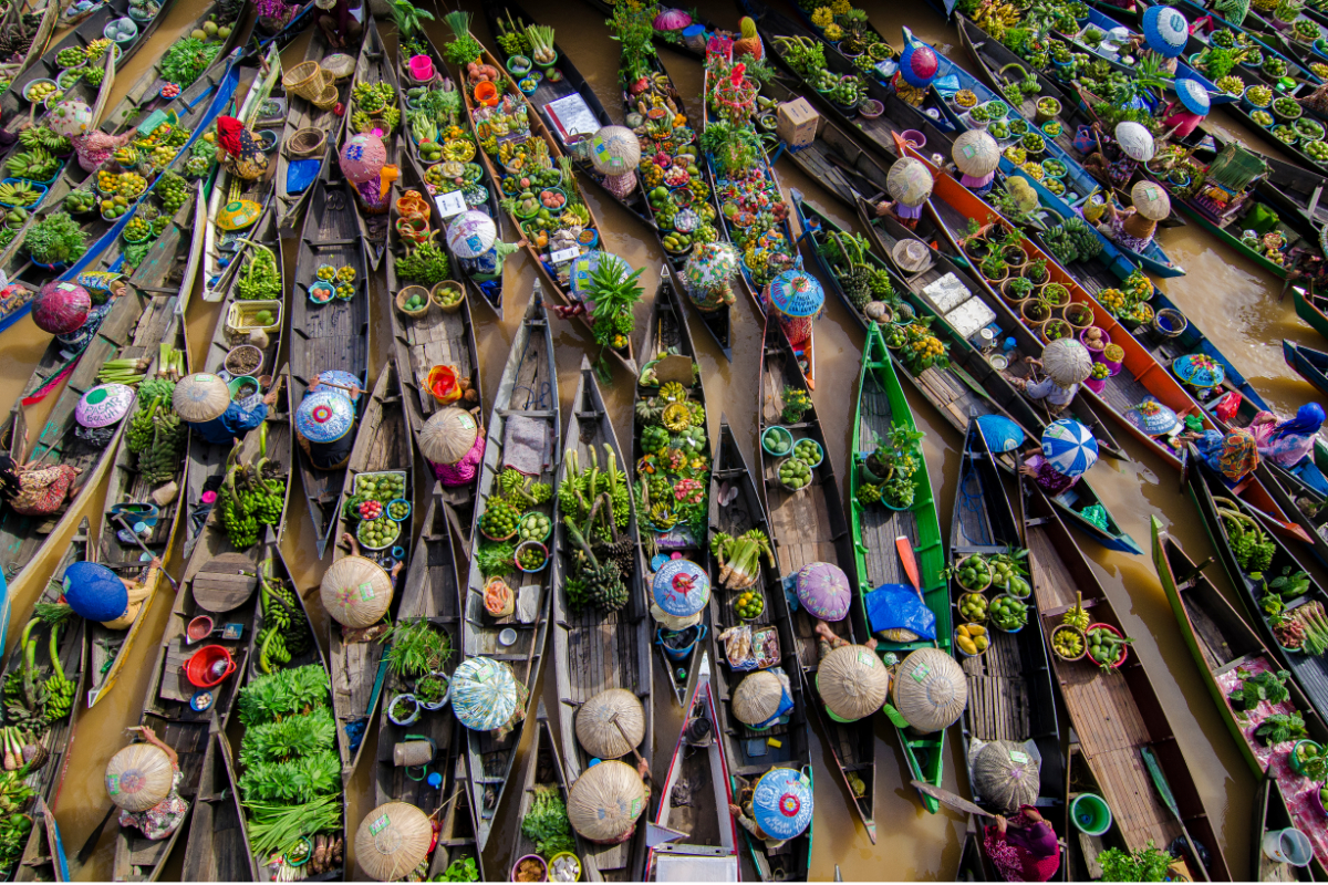 Pasar-Pasar Unik di Indonesia Jadi Daya Tarik Wisata