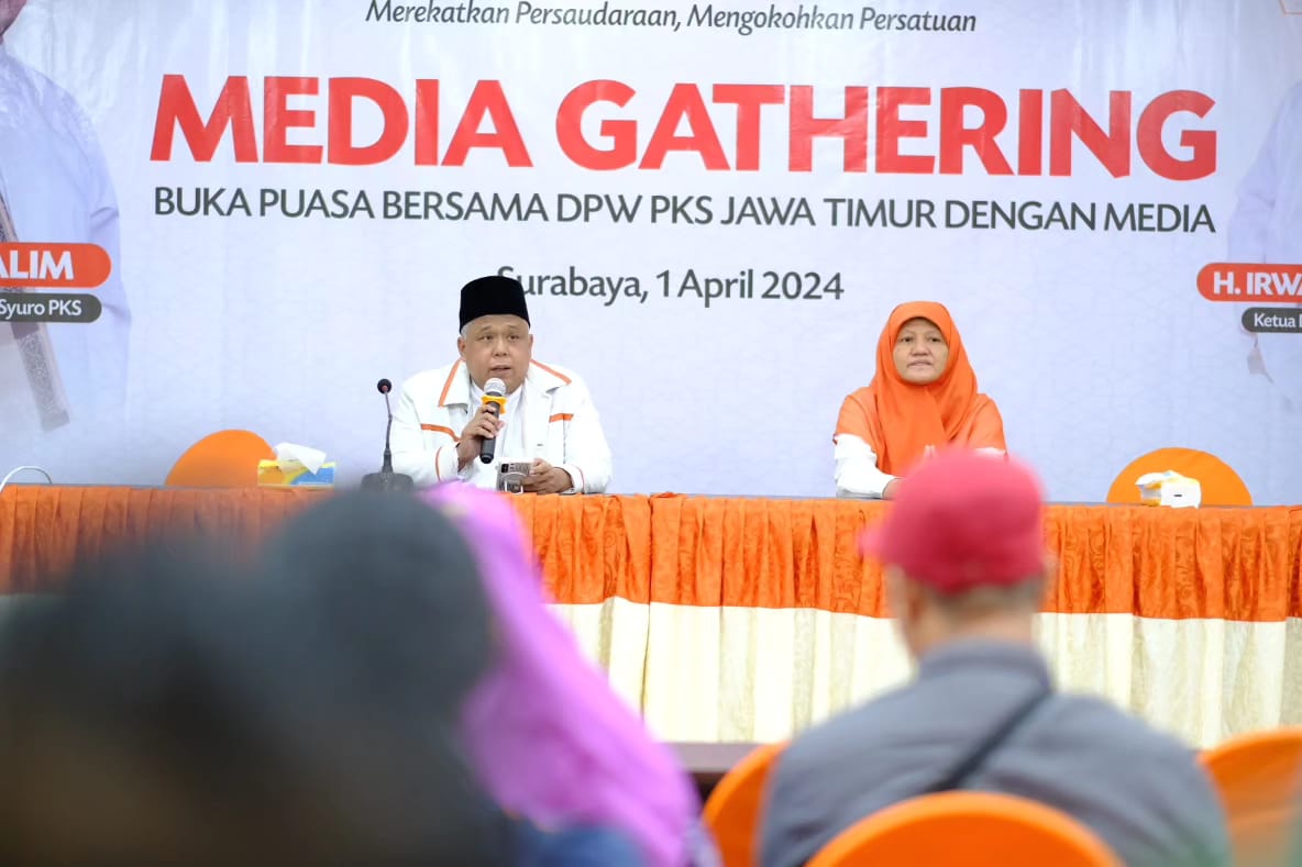 Media Gathering, Ketua PKS Jatim Dukung Cagub yang Siap Bangun Jawa Timur Lebih Baik