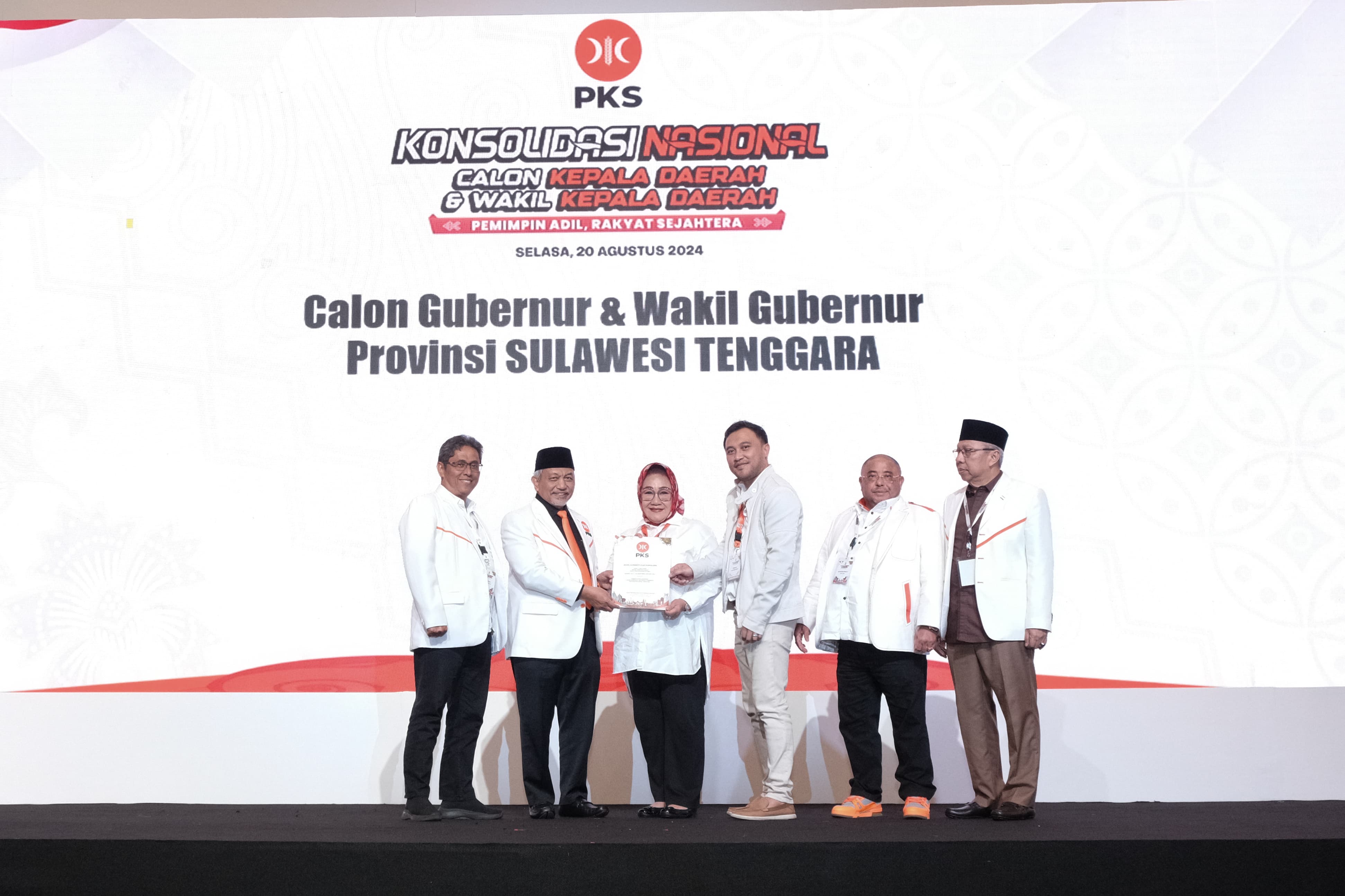 Setelah Nasdem, DPP PKS Serahkan B1-KWK untuk Tina Nur Alam Maju ke Pilgub Sultra