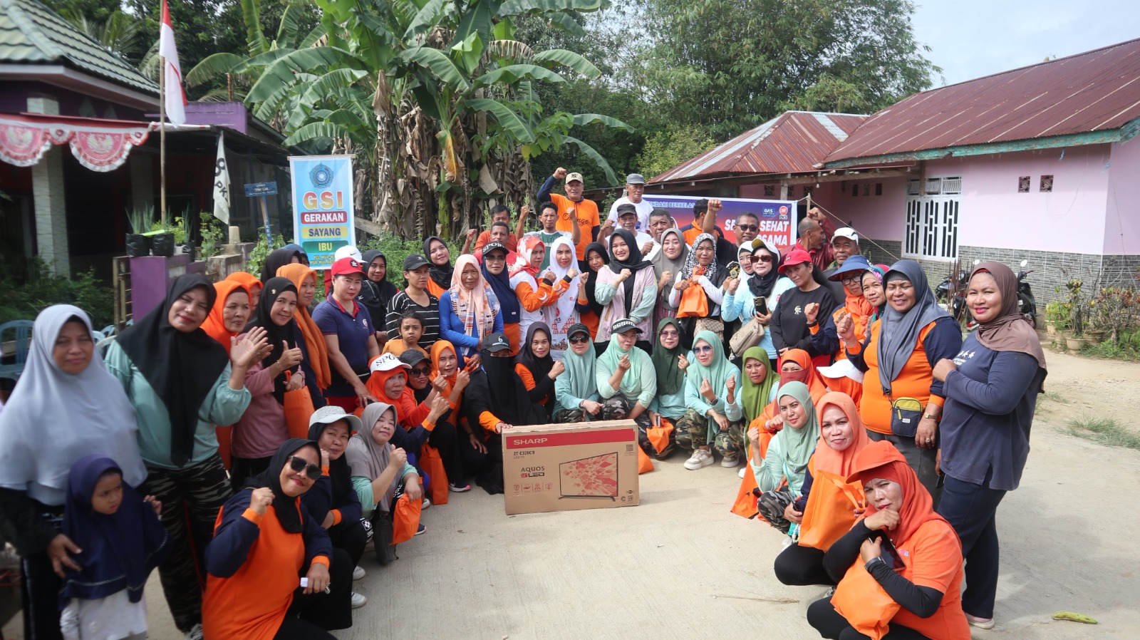 Senam Pagi Bersama Giona-Subhan, Warga Berharap Kendari Berkelas