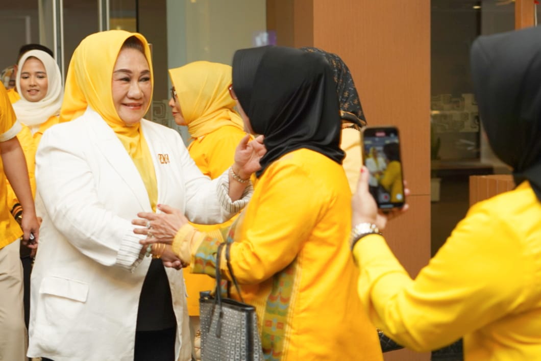 Mantapkan Konsolidasi untuk Pilgub Sultra, Tina Nur Alam Apresiasi Tinggi Partai Golkar