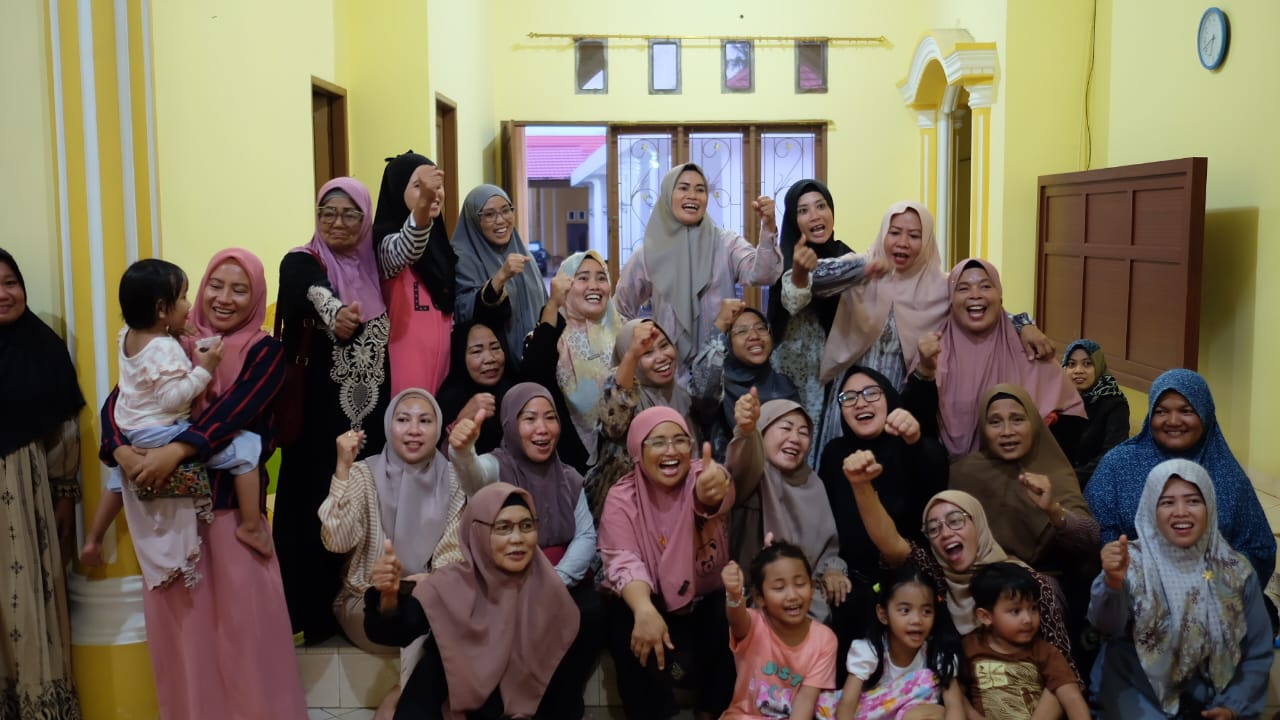 Giona Nur Alam Rangkul Ibu-ibu Pengajian untuk Wujudkan Kendari Kota Kelas Dunia