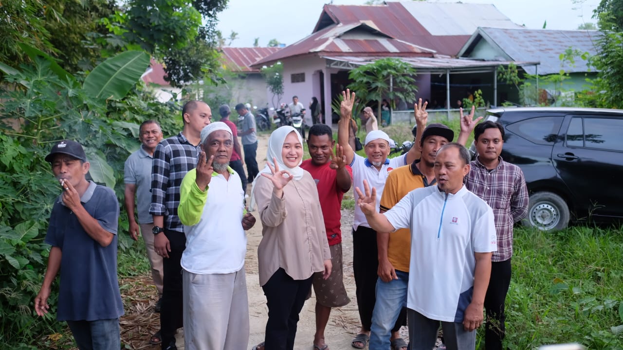 Kunjungi Kecamatan Kambu, Calon Wali Kota Kendari No Urut 3, Giona Nur Alam, Siapkan Program Khusus Atasi Banjir