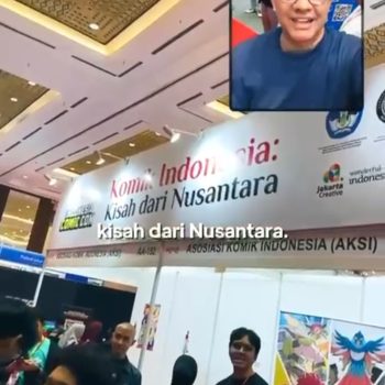 Datangi Indonesia Comic Con bersama Ismail, Anies Baswedan Perkenalkan Komik Indonesia