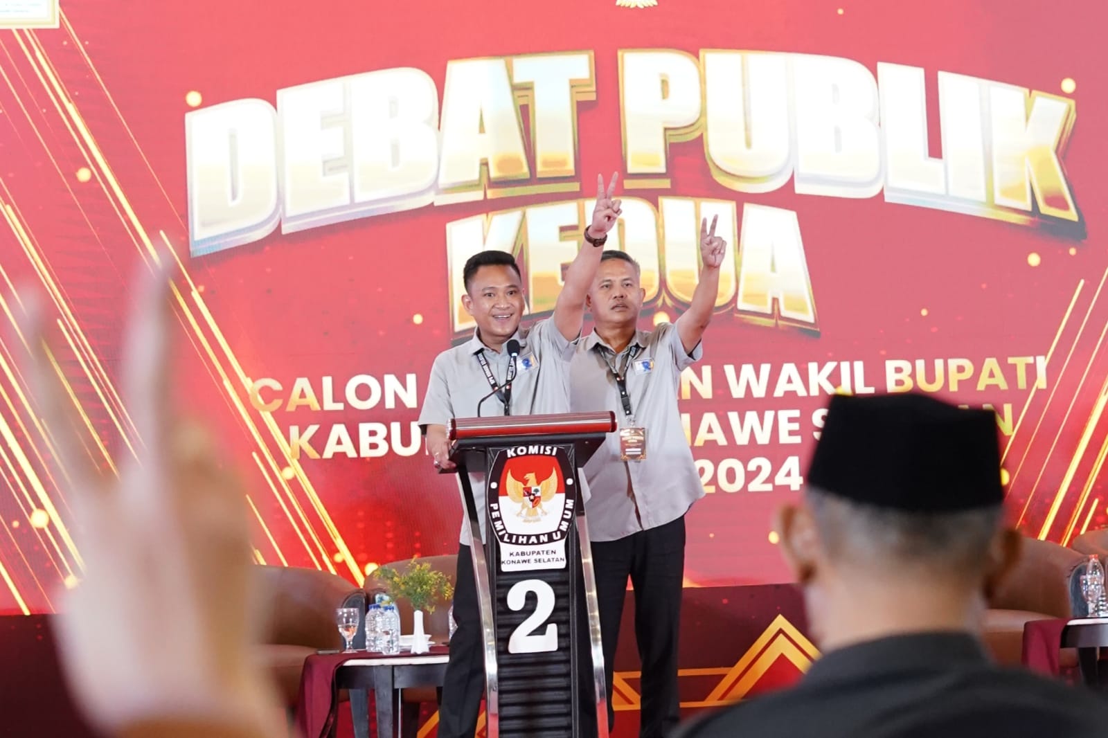 Debat Pilbup, Radhan-Rasyid Siap Jadi Pemimpin Teladan di Konsel