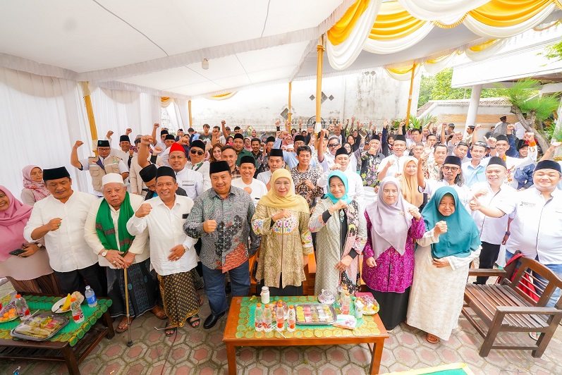 Syukuran dan Doa Bersama Tim Pemenangan Jombang, Khofifah Pastikan Konsolidasi Berlanjut untuk Bersama Membangun Jatim