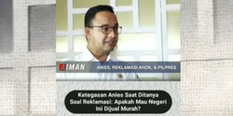 Anies Baswedan Viral, Tolak Rp100 Triliun Demi Tutup Reklamasi Jakarta: Warganet Doakan Jadi Pemimpin RI