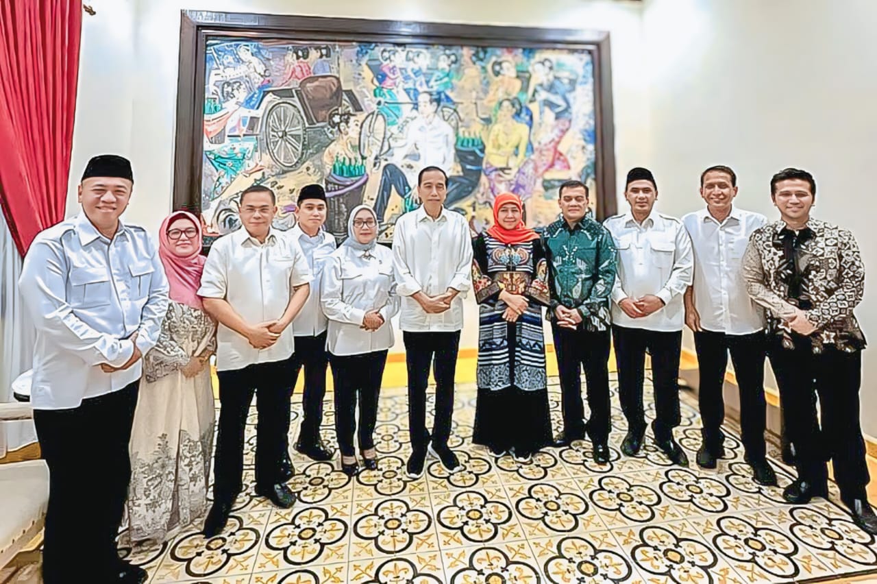 Khofifah-Emil Sowan ke Rumah Presiden RI Ke-7 Jokowi Usai Retreat, Dapat Wejangan Siapkan Model Bisnis Sebelum Memulai Program Besar