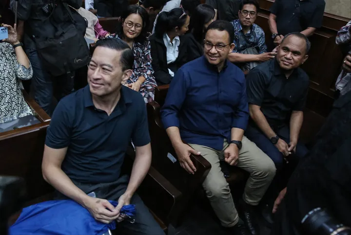 Hadiri Sidang Tom Lembong, Anies Baswedan: Saya Datang Sebagai Sahabat