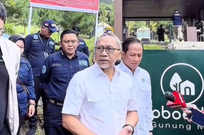 Menko Pangan Zulhas Segel Bobocabin Gunung Mas Puncak Bogor