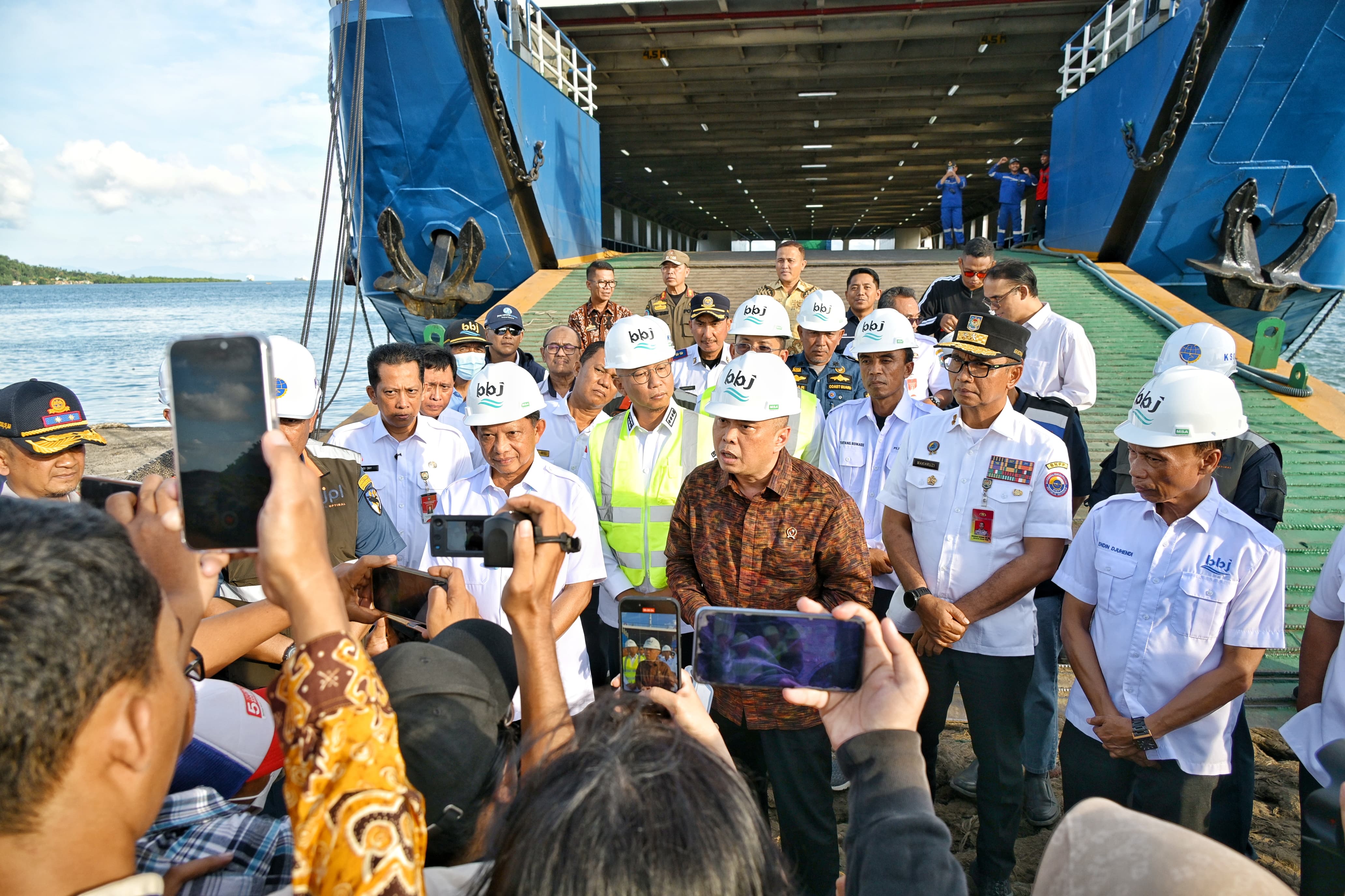 Jelang Angkutan Lebaran, Menhub Dudy Cek Kesiapan Sarana Prasarana Transportasi di Lampung