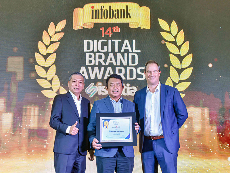 Bank DKI Borong Penghargaan di 14th Infobank-Isentia Digital Brand Recognition 2025