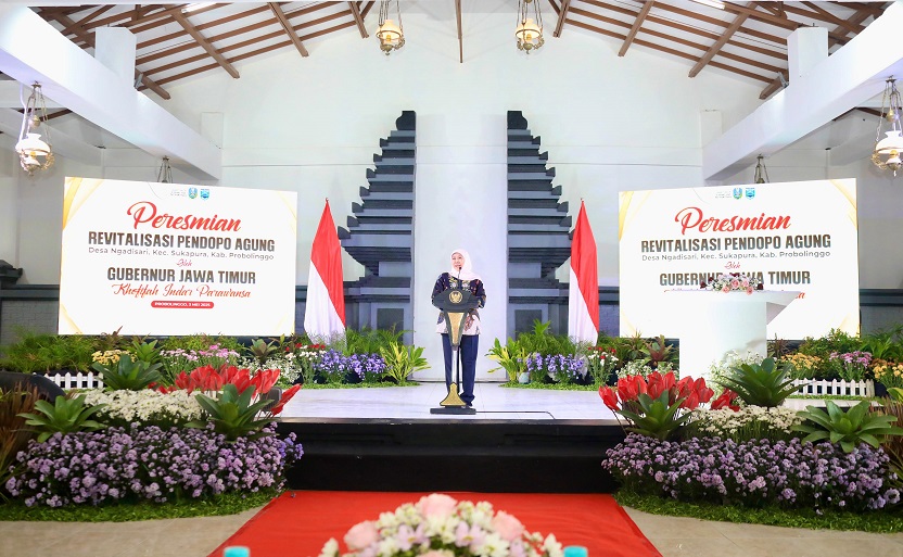 Pendopo Agung Ngadisari Rampung Direvitalisasi, Gubernur Khofifah Optimis Jadi Penguat Budaya Suku Tengger Bromo