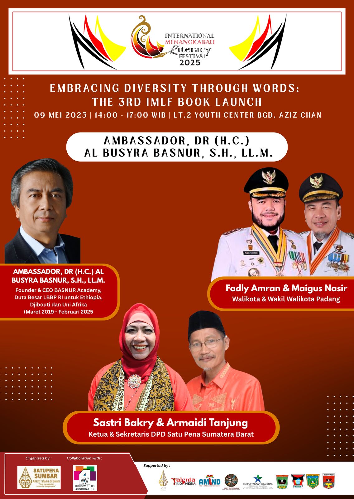Menyambut International Minangkabau Literacy Festival ke-3