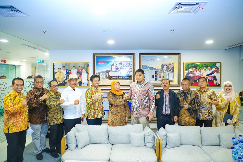 Khofifah-Emil Temui Menteri PKP Maruarar Sirait, Diskusi Rumah Bersubsidi Wartawan, Buruh dan Masyarakat Penghasilan Rendah
