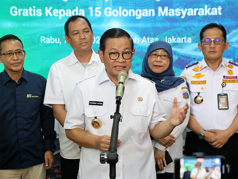 Pramono Ingatkan Pejabat yang akan Dilantik Agar Gunakan Transportasi Umum