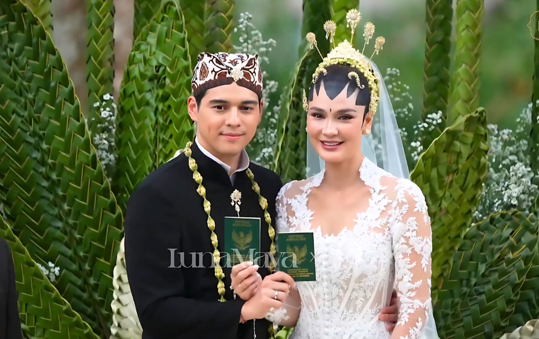 Luna Maya dan Maxime Bouttier Resmi Menikah