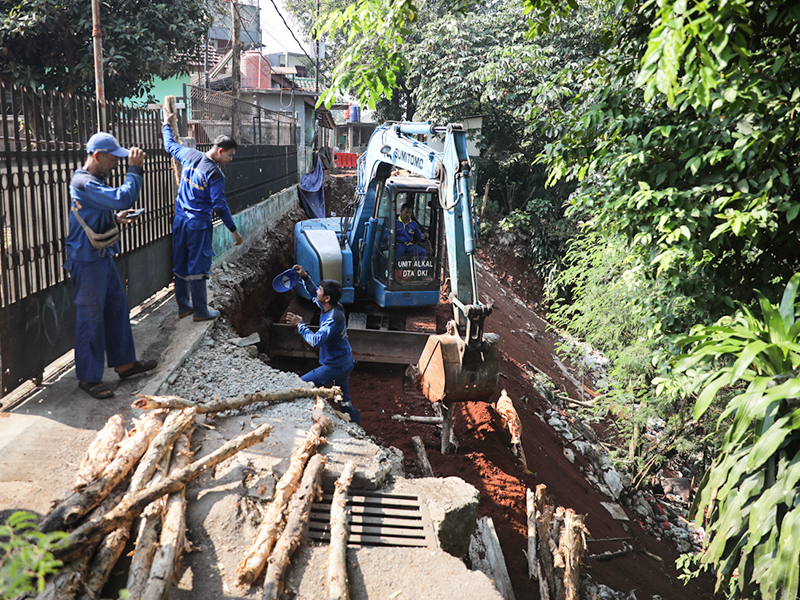 BPBD Ingatkan Potensi Tanah Longsor di Jakarta